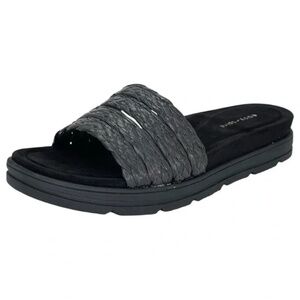 Easy Spirit Slide Sandals 7.5 M Salma Woven Padded Insole Flats Shoes Salma2 New